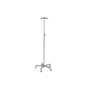 IV pole on casters