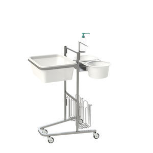 dirty linen trolley