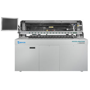 pre-analytical laboratory automation system / post-analytical / with barcode reader / modular