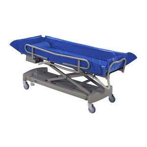 height-adjustable shower trolley