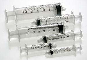 hypodermic syringe
