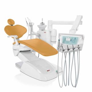 dental treatment unit with chair