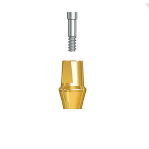 titanium implant abutment