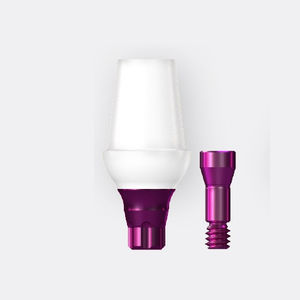 titanium implant abutment