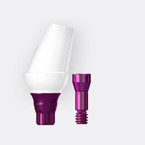 titanium implant abutment