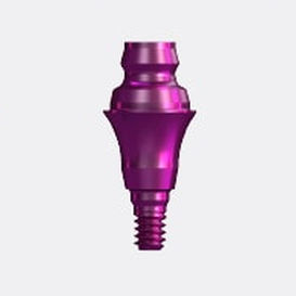 titanium implant abutment