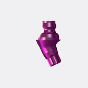 titanium implant abutment