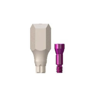 titanium implant abutment