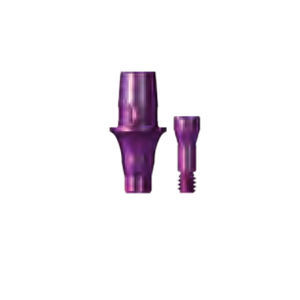 titanium implant abutment