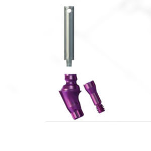 titanium implant abutment