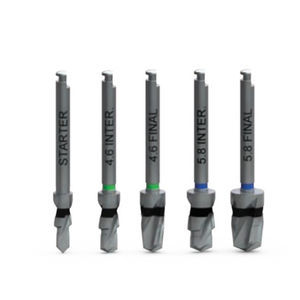 dental implantology drill bit