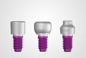 cylindrical healing abutment