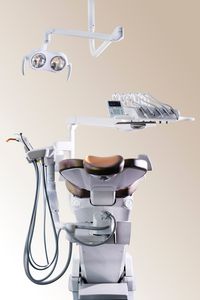 ambidextrous dental unit