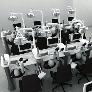 training dental laboratory workstation