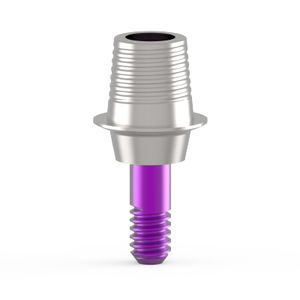 titanium implant abutment