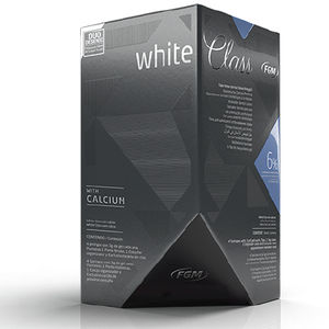 gel dental material / for dental whitening / white