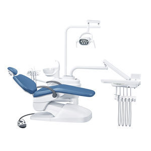 dental unit with adjustable headrest