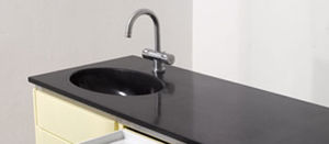 dental laboratory worktop / with storage unit / with sink