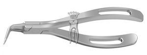 endodontic forceps / stainless steel / autoclavable