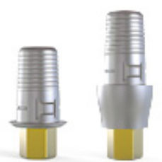 straight implant abutment