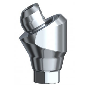 angled implant abutment / titanium / internal hexagon / multi-unit
