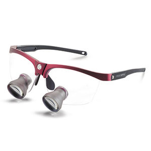binocular loupe with frames