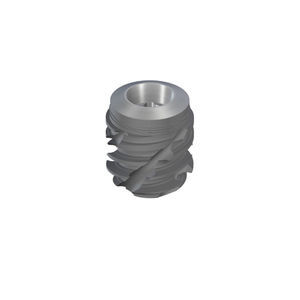cylindrical dental implant 1