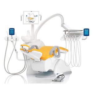 dental unit with chair