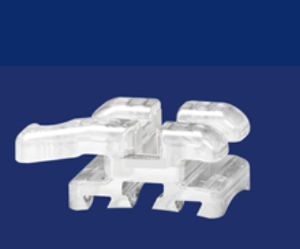 hybrid resin orthodontic bracket