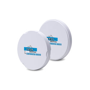 zirconium dental material / milling / opaque / highly translucent