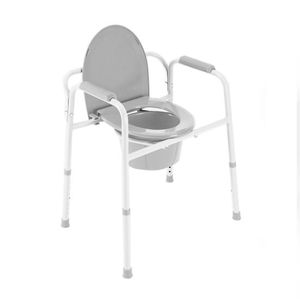 commode chair with armrests 1