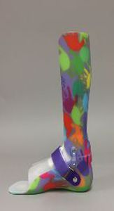 ankle and foot orthosis / articulated / pediatric