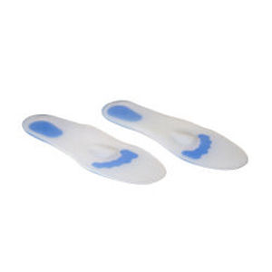 orthopedic insole with heel pad