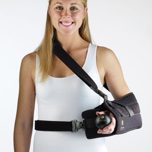 arm sling with shoulder abduction pillow