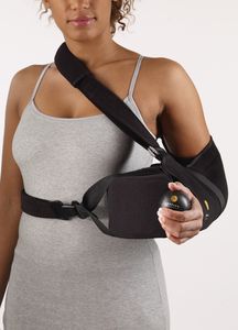 arm sling with shoulder abduction pillow