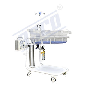 hospital bassinet on casters