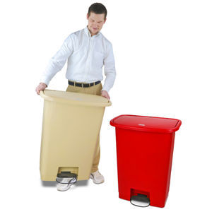plastic waste bin