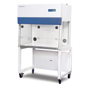 PCR laboratory workstation / for sample preparation / floor-standing / laminar flow