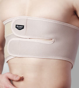 Lumbar support belt - DR-B003 - Dr. Med - adult / soft / with suspenders