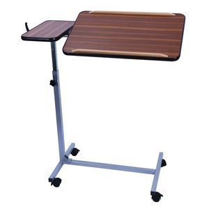 height-adjustable overbed table