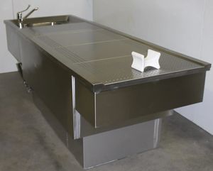 forensic autopsy table 1