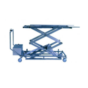 mortuary trolley / for caskets / lifting / electro-hydraulic