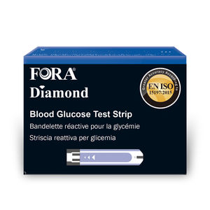 diabete test strip / glucose / blood