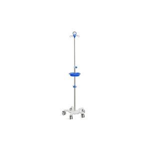 IV pole on casters