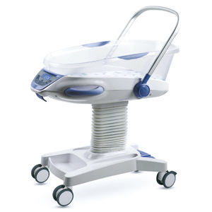 hospital bassinet on casters