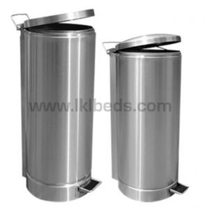 stainless steel waste bin