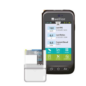 insulin pump with rechargeable battery