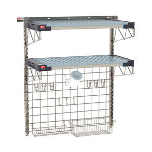 2-shelf shelving unit 1