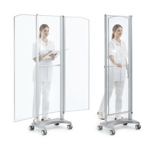 retractable hospital privacy screen