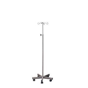 IV pole on casters